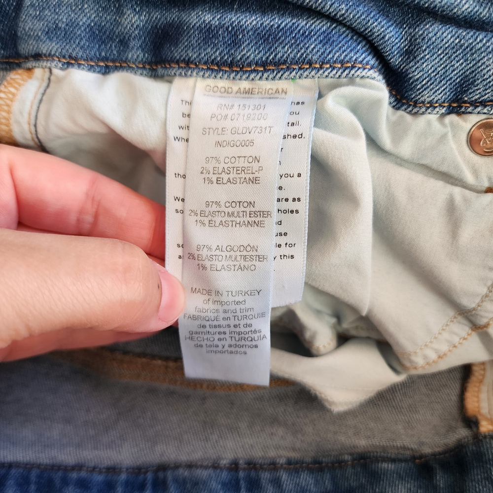 Good American Classic Blue Jeans - Picture 3 of 4